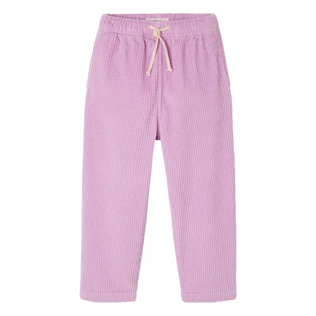 Pantalon Velours Côtelé Padow | 	Lilas