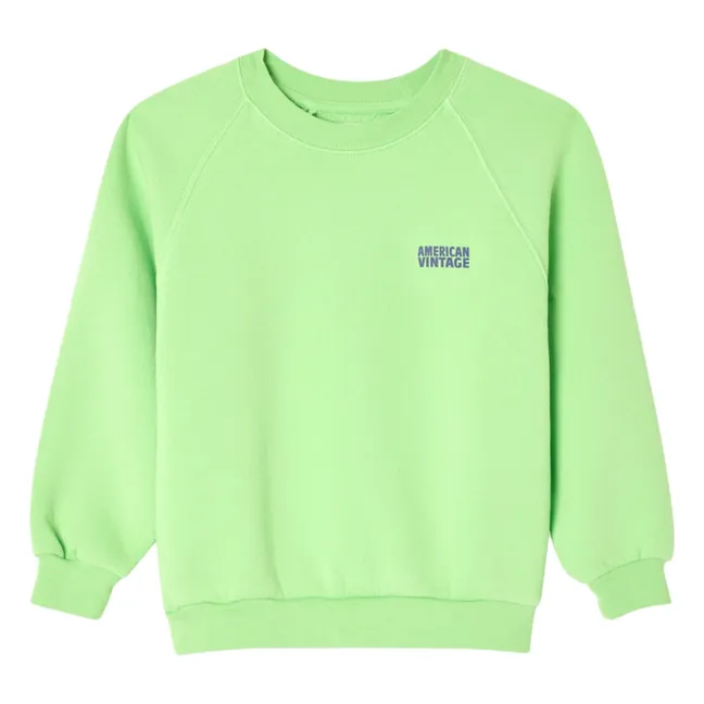 Sudadera Izubird | Verde chillón