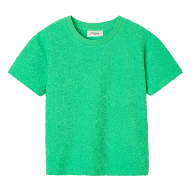 Camiseta Bobypark Esponja | Verde chillón