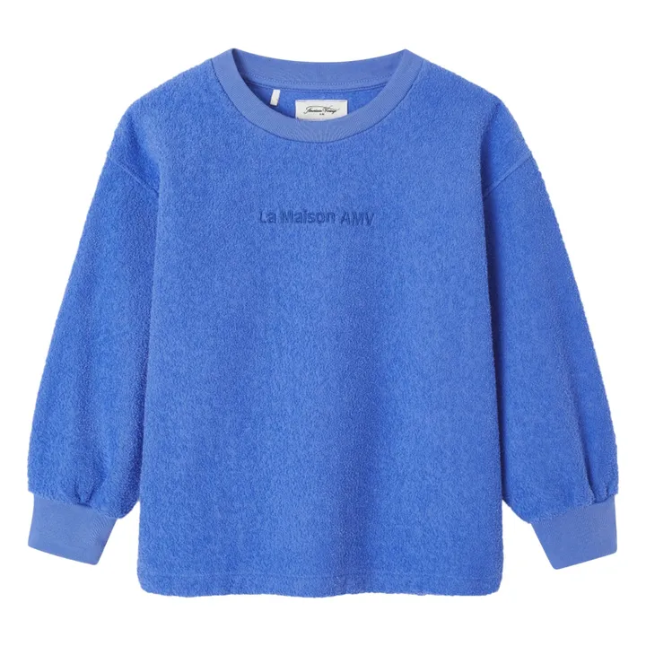 Sweat Bobypark Eponge | Bleu- Image produit n°0