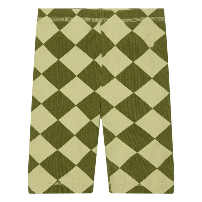 Cycliste Losanges Coton Bio | Khaki