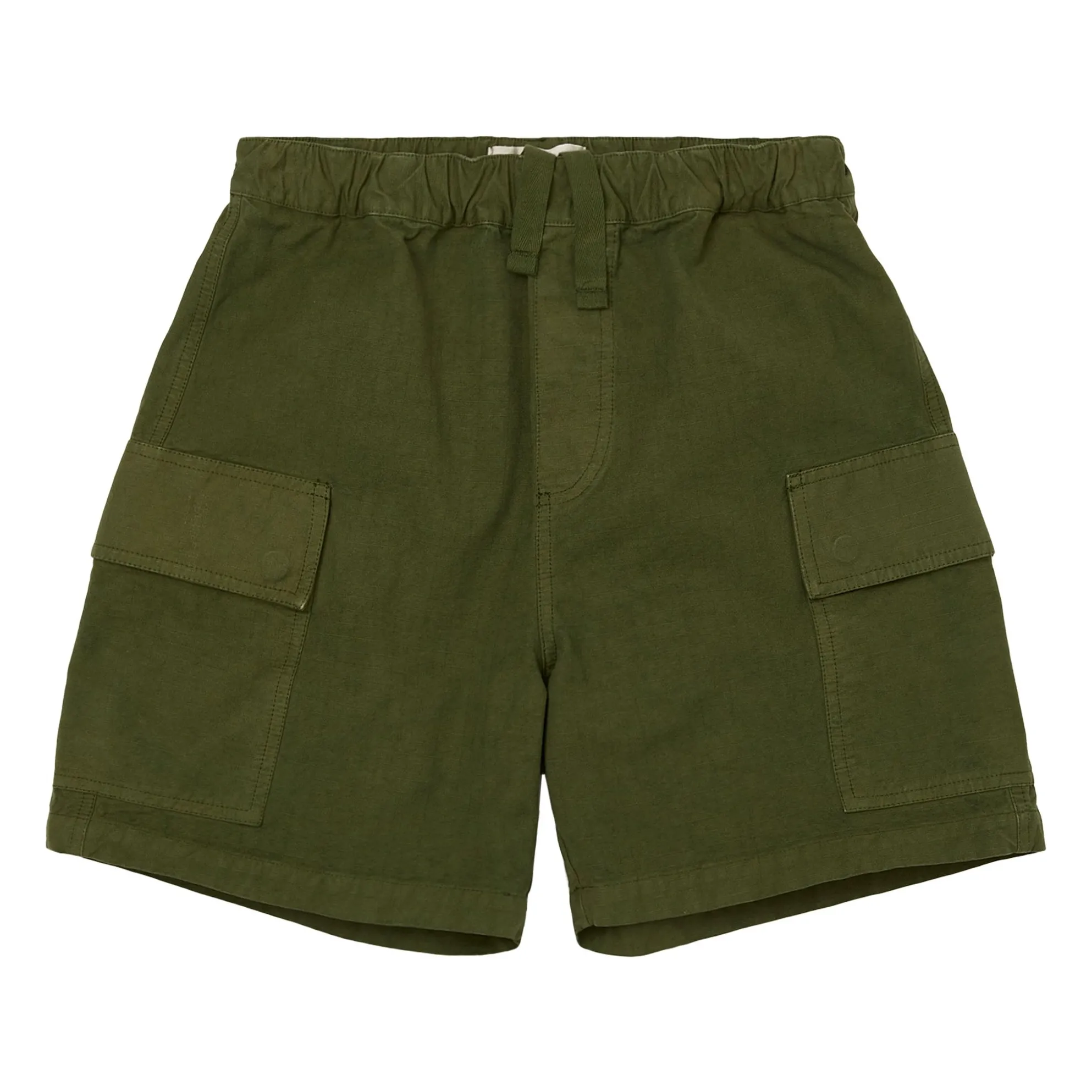 Main Story Khaki Organic Cotton Cargo Shorts