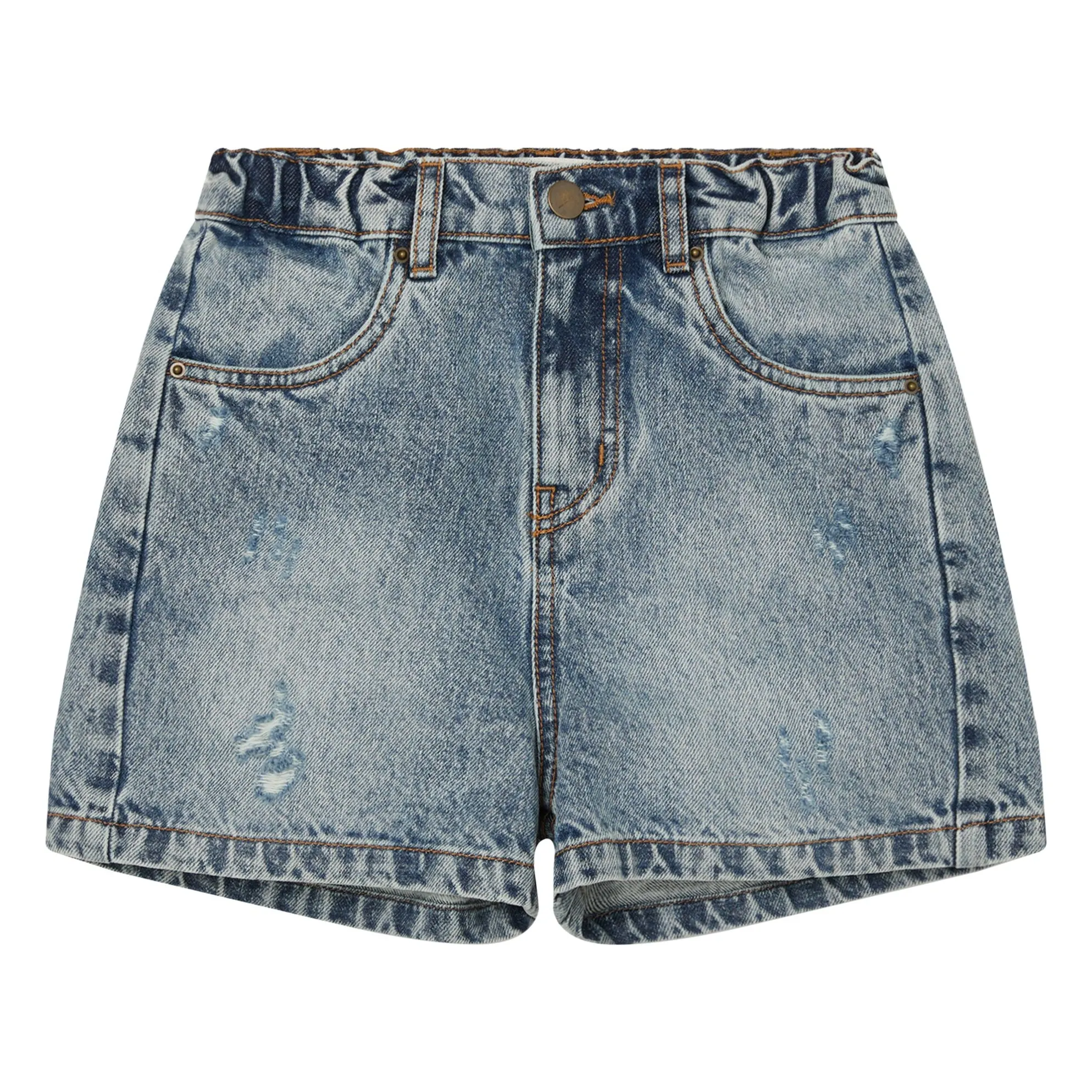 Main Story Blue Denim Shorts