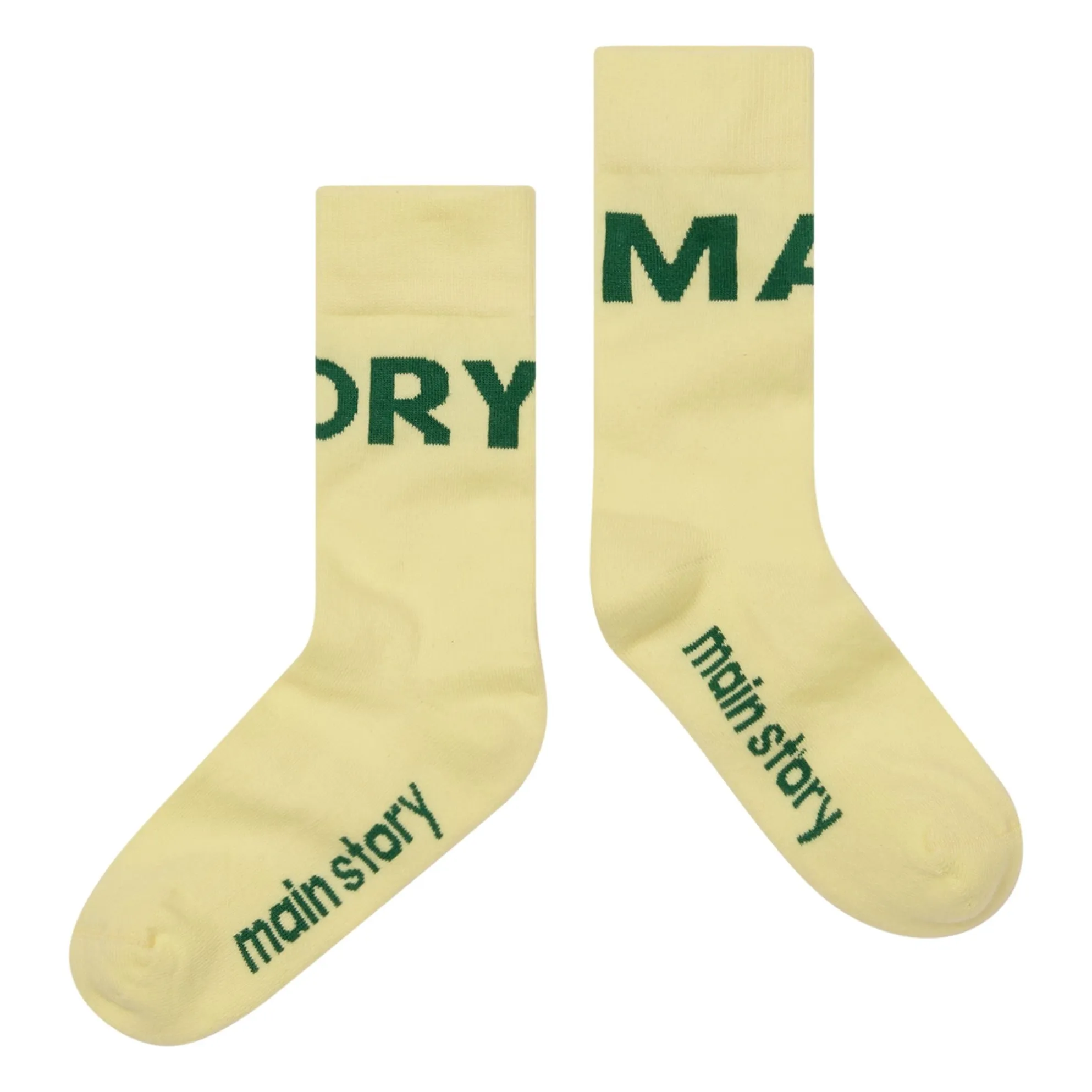 Main Story Yellow Organic Cotton Socks