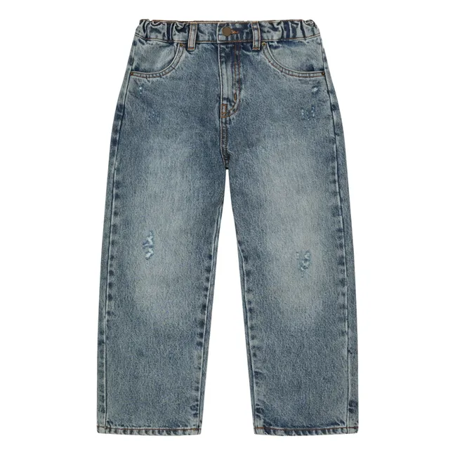 Jean Loose Coton Bio | Bleu