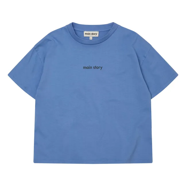 T-shirt Coton Bio | Bleu