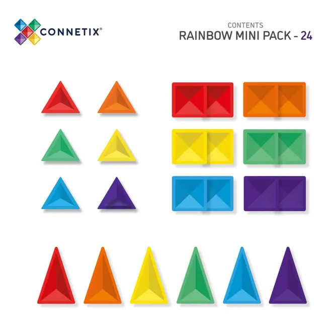 Confezione mini - 24 pezzi | Rainbow
