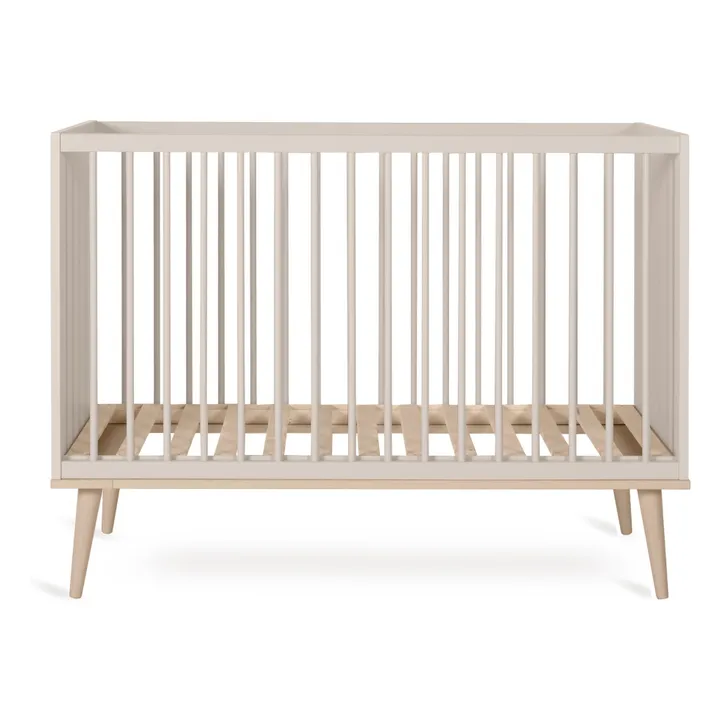 Lit bébé Flow 60x120 cm | Argile- Image produit n°0