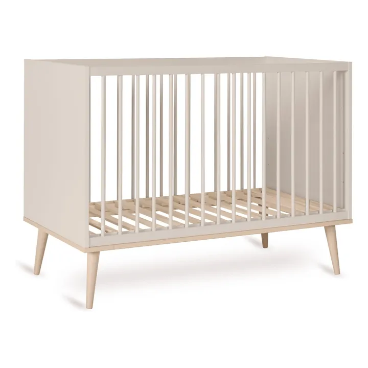 Lit bébé Flow 60x120 cm | Argile- Image produit n°2