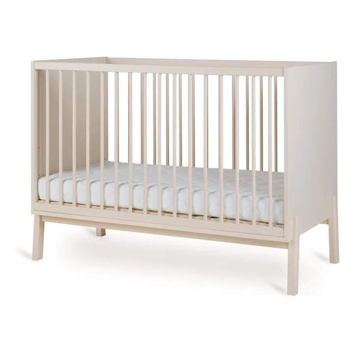 Lit bébé Ashi 60x120 cm | Argile- Image produit n°8