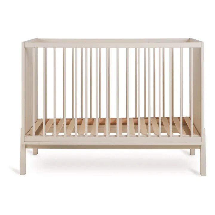 Lit bébé Ashi 60x120 cm | Argile- Image produit n°0