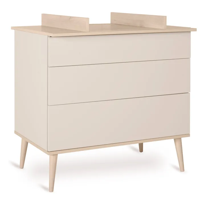 Piano-fasciatoio per credenza, modello: Flow, in quercia | Argilla- Immagine del prodotto n°3