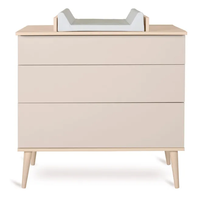 Piano-fasciatoio per credenza, modello: Flow, in quercia | Argilla
