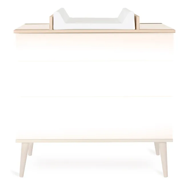 Piano-fasciatoio per credenza, modello: Flow, in quercia | Argilla