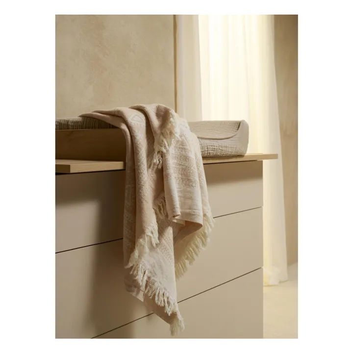 Piano-fasciatoio per credenza, modello: Flow, in quercia | Argilla- Immagine del prodotto n°1
