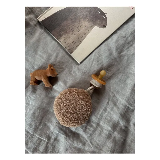 Clip per ciuccio Yin Yang | Beige