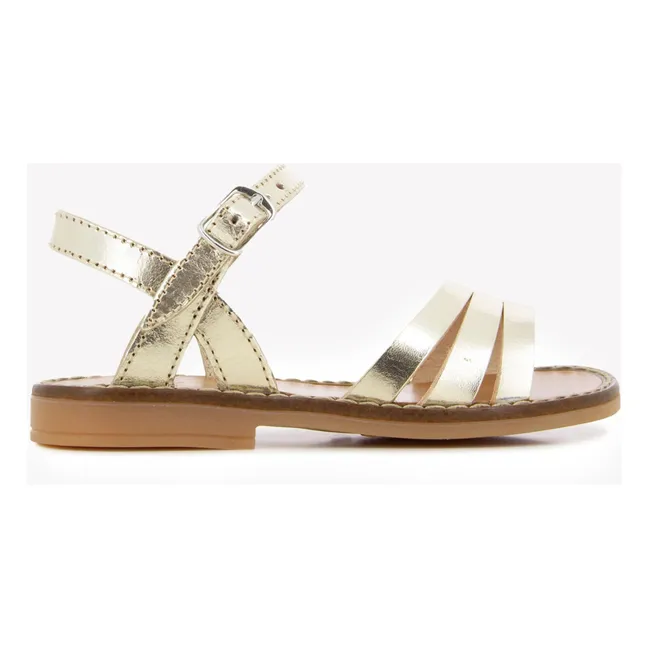 Bando-Sandalen | Gold
