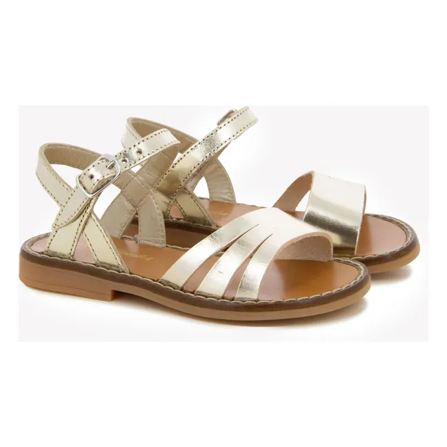Bando-Sandalen | Gold