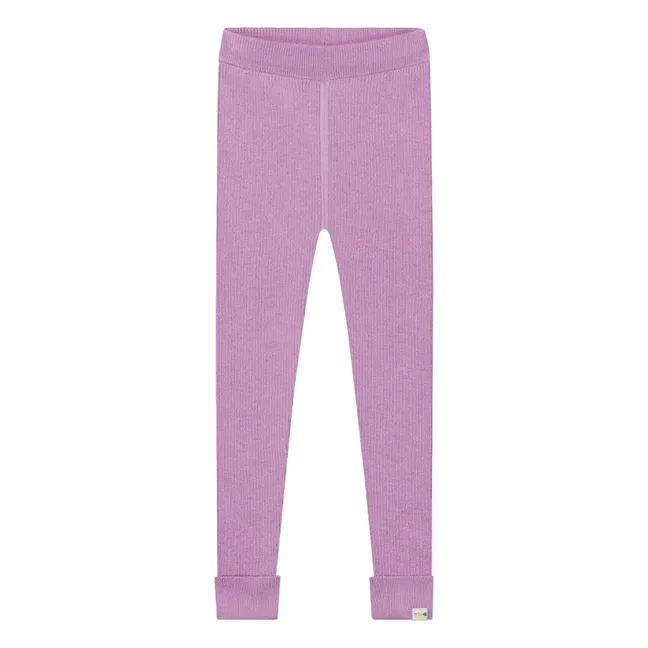 Leggings in maglia di cotone biologico | Glicine