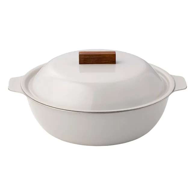 Cacerola esmaltada Kakomi | Marfil