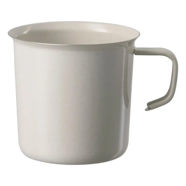 Tazza smaltata Foris | Avorio