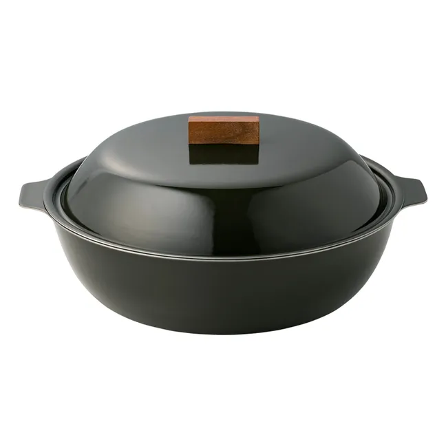 Casseruola smaltata Kakomi | Nero carbone