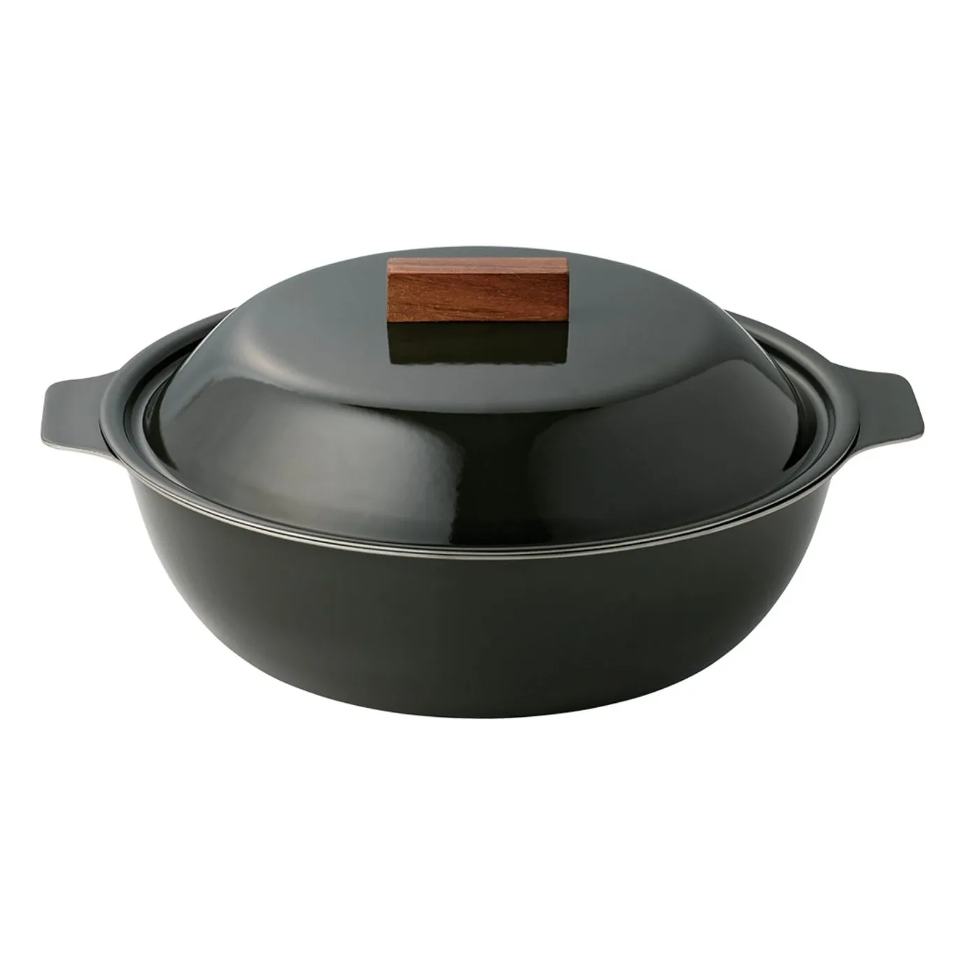 Kakomi enamel casserole | Carbon- Product image n°0