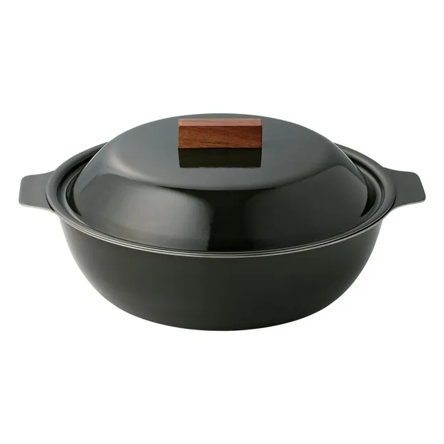 Casseruola smaltata Kakomi | Nero carbone