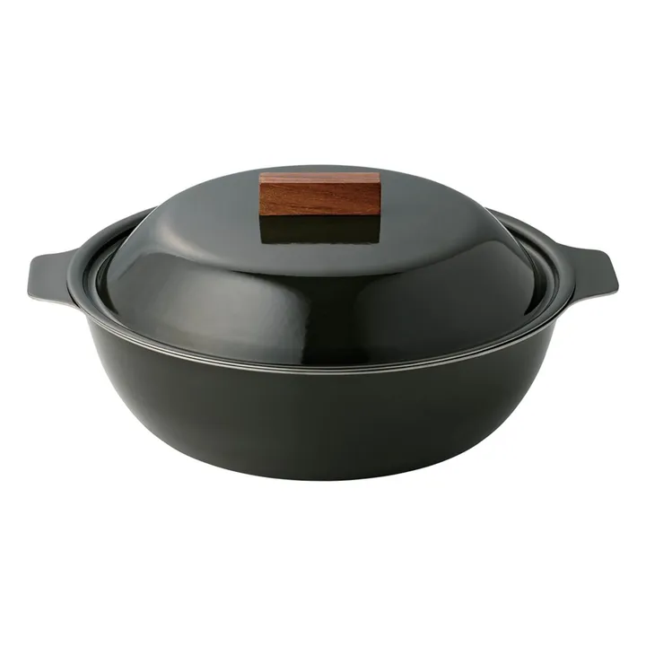 Kakomi enamel casserole | Carbon- Product image n°0