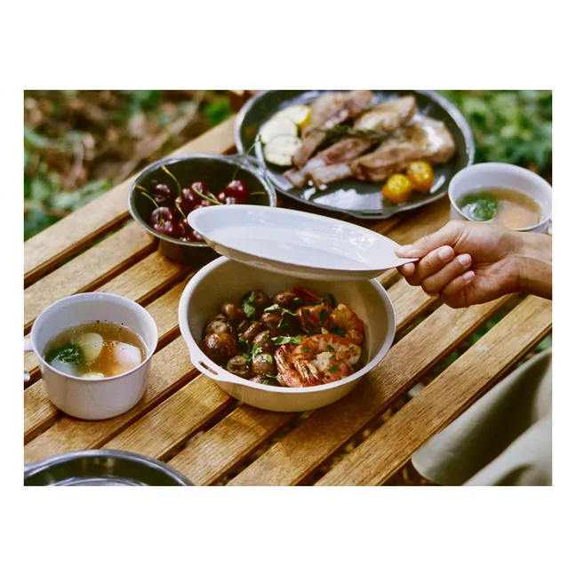 Taza esmaltada Foris | Marfil