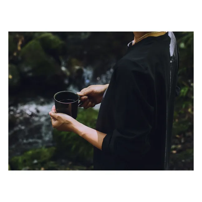 Tazza smaltata Foris | Verde foresta