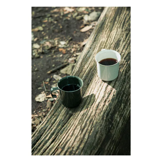 Tazza smaltata Foris | Avorio
