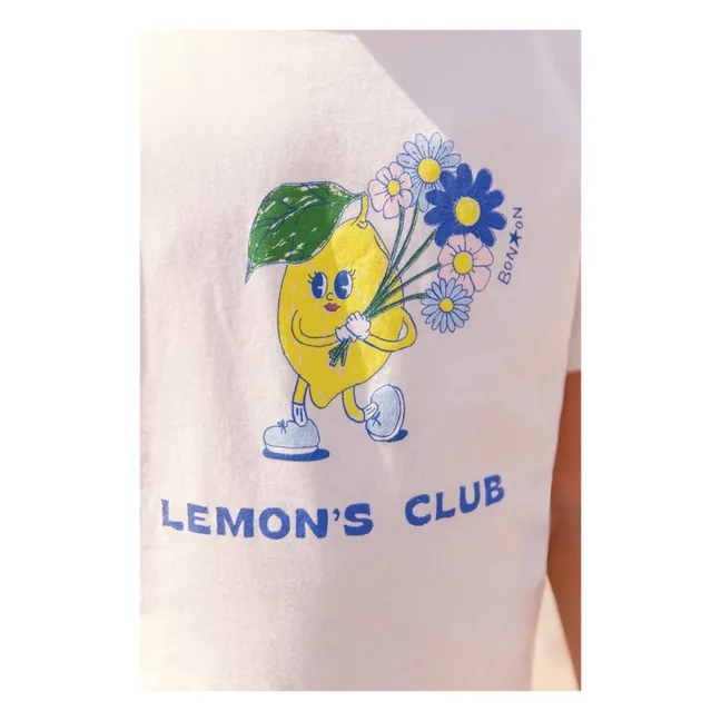 Camiseta Tubo Lemon Club | Blanco