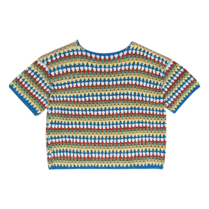Serifos Häkelpullover - Damenkollektion | Blau- Produktbild Nr. 2