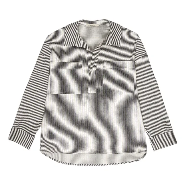 Blouse Pergamo Rayures - Collection Femme | Bleu marine