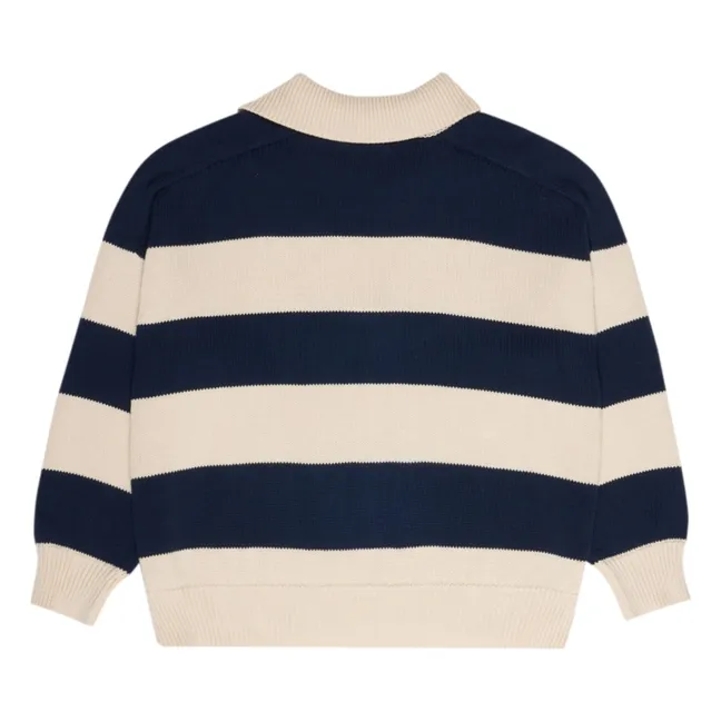 Pull Naxos Coton Bio - Collection Femme | Bleu marine