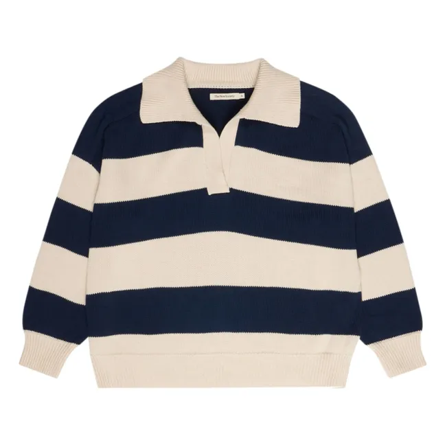 Pull Naxos Coton Bio - Collection Femme | Bleu marine