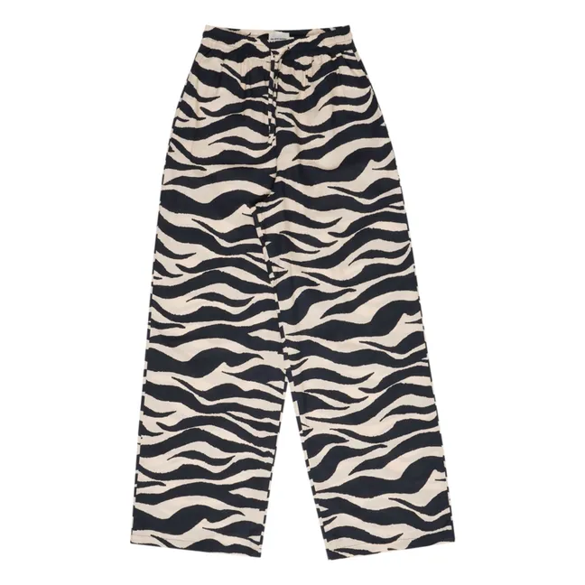 Pantalones Kavala Lino y algodón - Colección Mujer | Negro