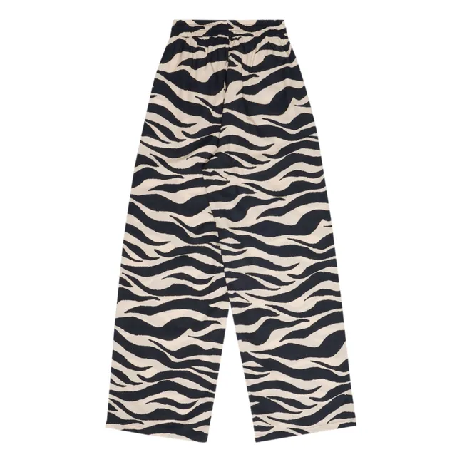 Pantalones Kavala Lino y algodón - Colección Mujer | Negro