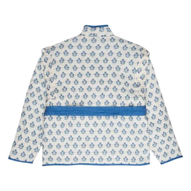 Chaqueta reversible de lino Eleni Hyacinth - Colección Mujer | Azul