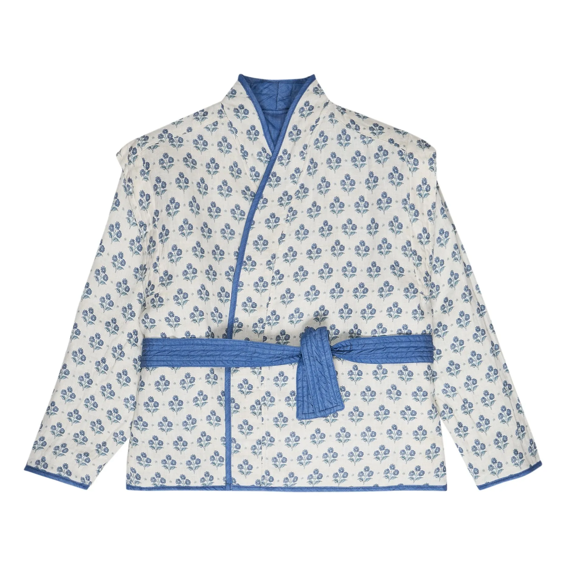 Veste Réversible Eleni Hyacinth Lin - Collection Femme | Bleu- Image produit n°4