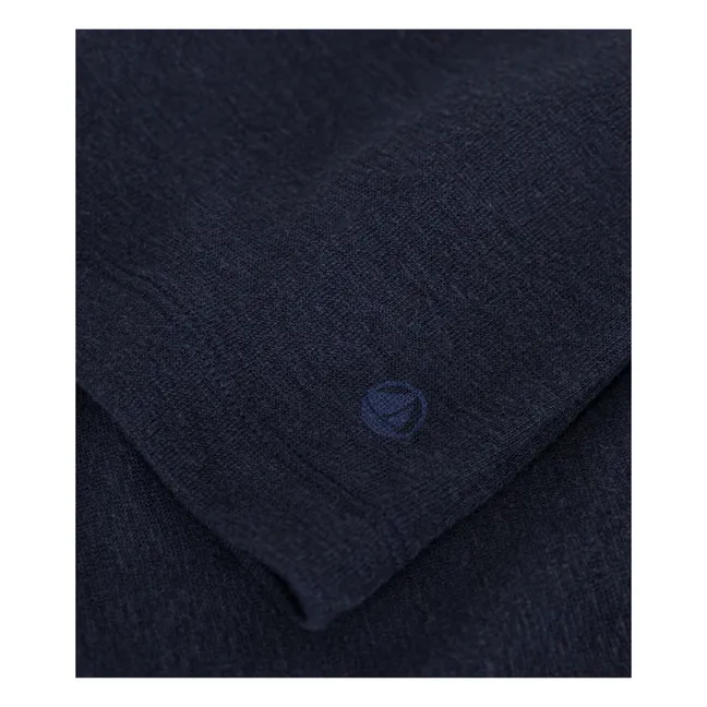 T-Shirt Jersey Leinen | Navy