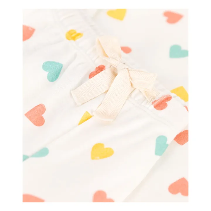 Pyjashort Becile Coton Bio | Ecru- Image produit n°3