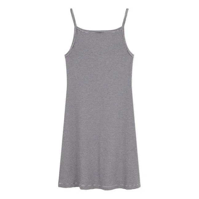 Camisón Muturi de algodón orgánico | Azul Marino