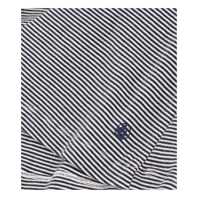 Camisón Muturi de algodón orgánico | Azul Marino