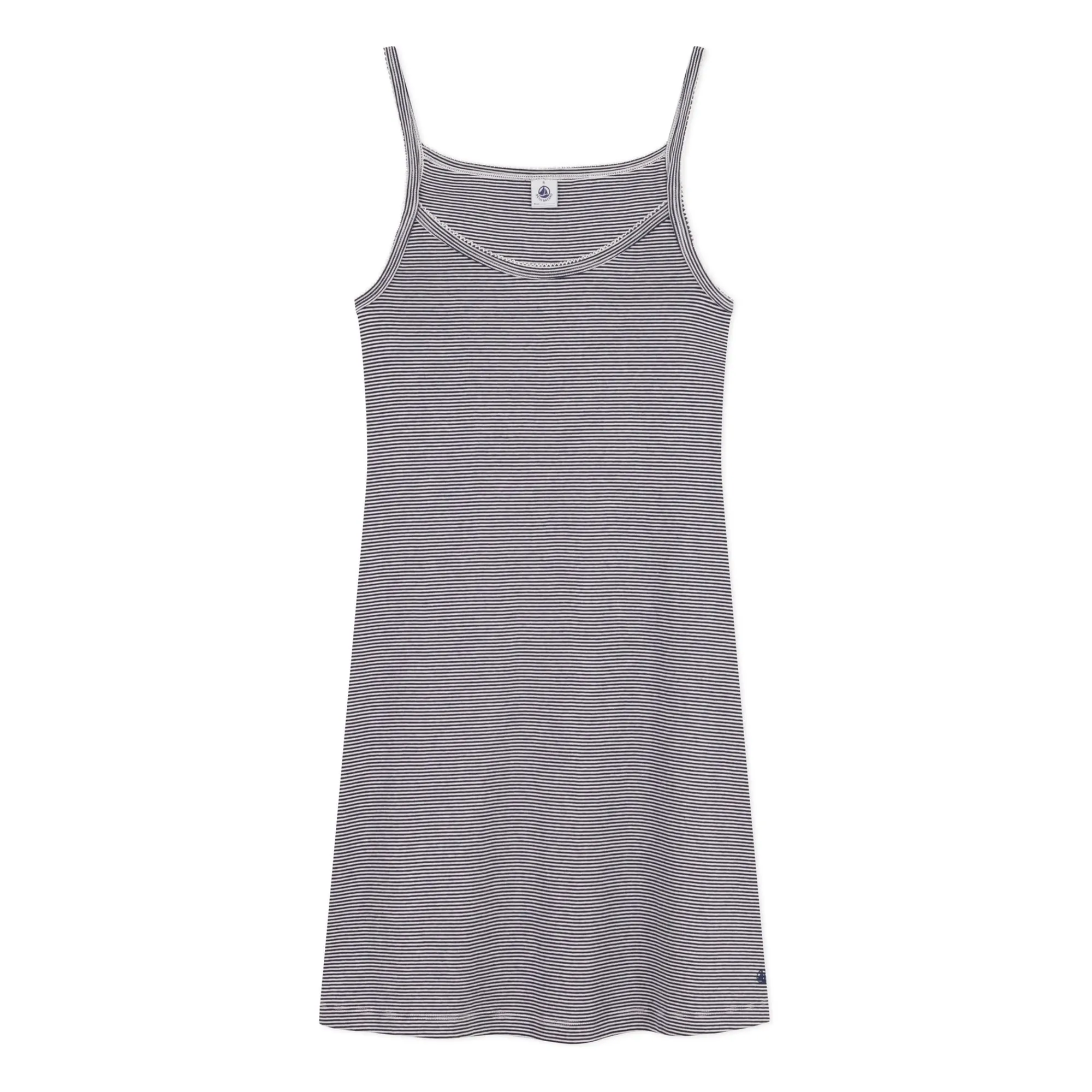 Petit Bateau Navy Blue Organic Cotton Muturi Nightie