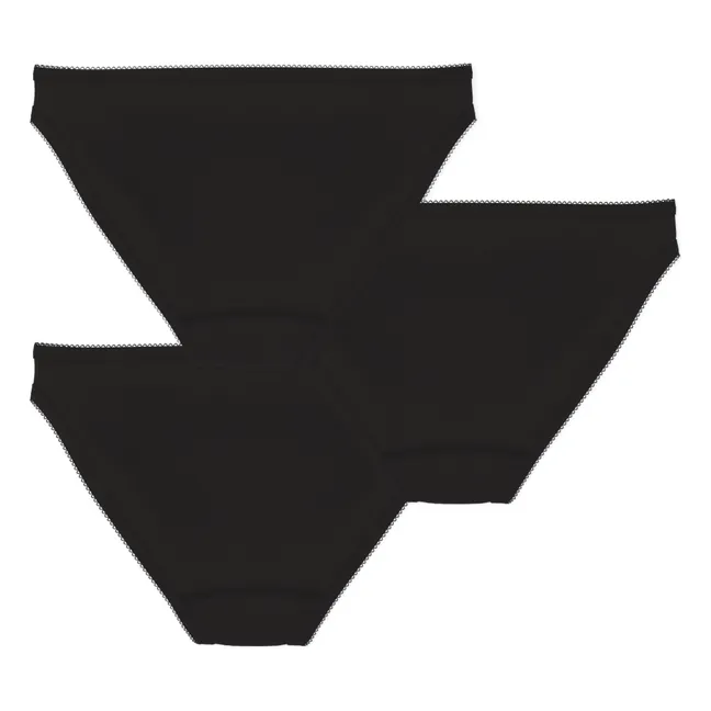 Lote 3 Bragas | Negro