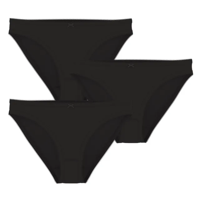 Lote 3 Bragas | Negro