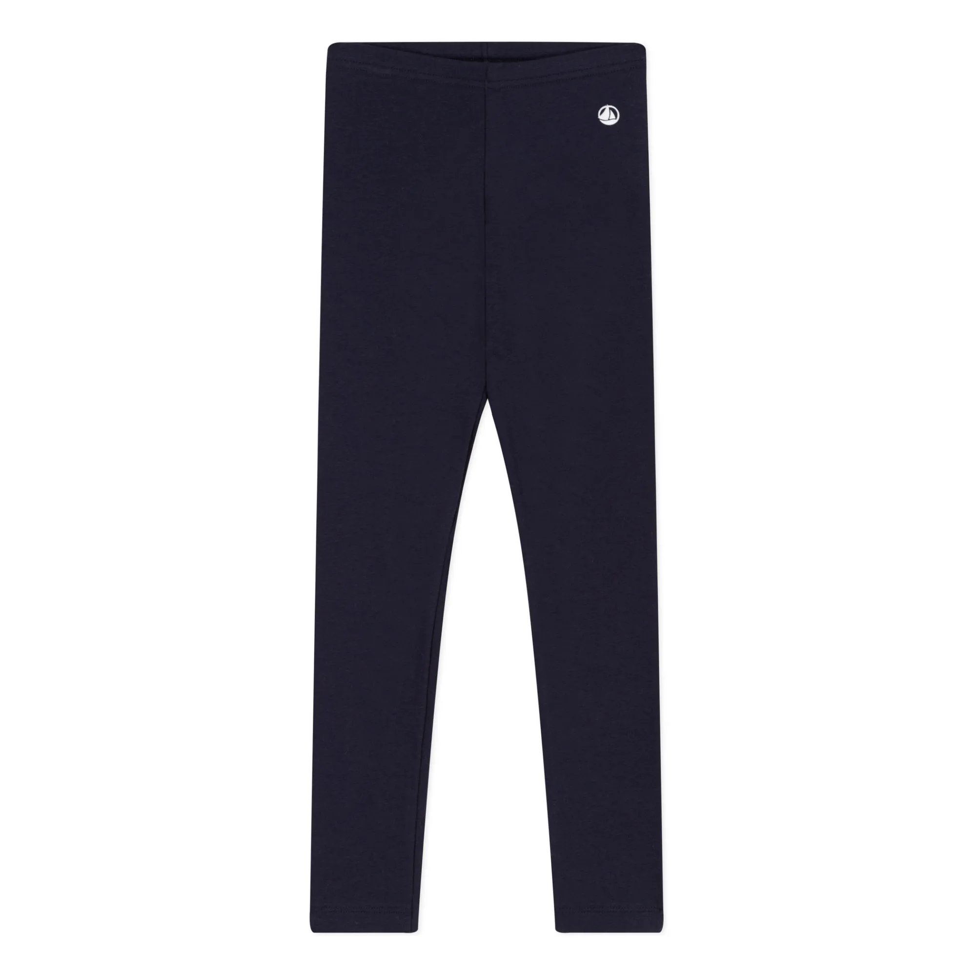 Petit Bateau Girls Navy Blue Funeo Organic Cotton Legging