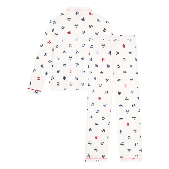 Pijama Britany Algodón Ecológico | Blanco
